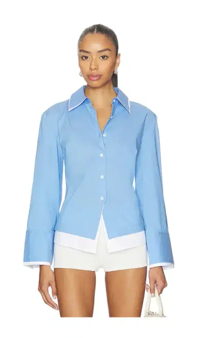 Veronica Beard Bonnie Shirt | Thumbnail 1