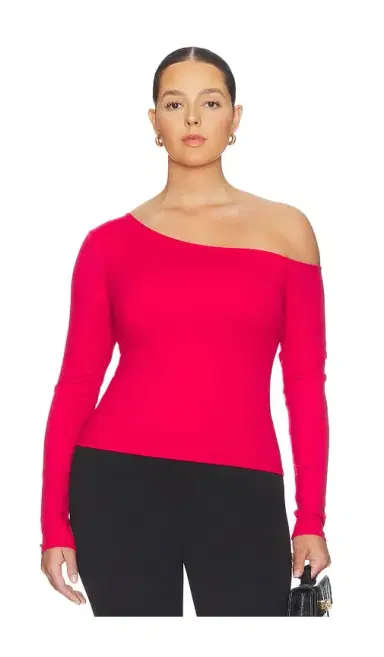 Good American Weightless Sculpting One Shoulder Top | Thumbnail 2