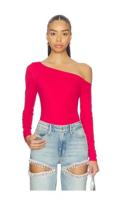 Good American Weightless Sculpting One Shoulder Top | Thumbnail 1
