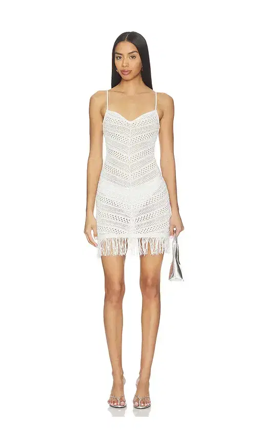 Tularosa Gelinda Fringe Mini Dress