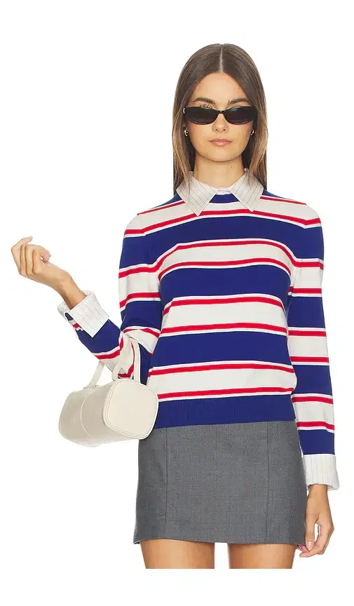 Alice + Olivia Alice + Olivia Porla Collared Sweater