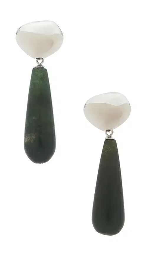 SHASHI Sage Drop Earring