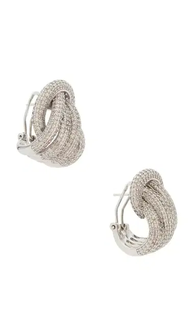 SHASHI Margaux Pave Earring | Thumbnail 1