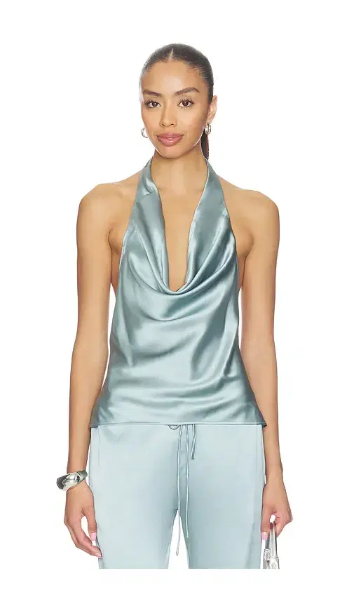 Cassia Halter Tank Top