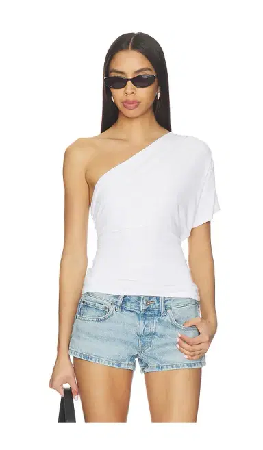 EB Denim Linnea One Shoulder Top | Thumbnail 1 EB Denim Linnea One Shoulder Top | Thumbnail 1