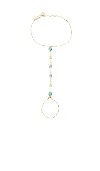 Ettika Dripping Crystal Hand Chain | Thumbnail 2 Ettika Dripping Crystal Hand Chain | Thumbnail 2