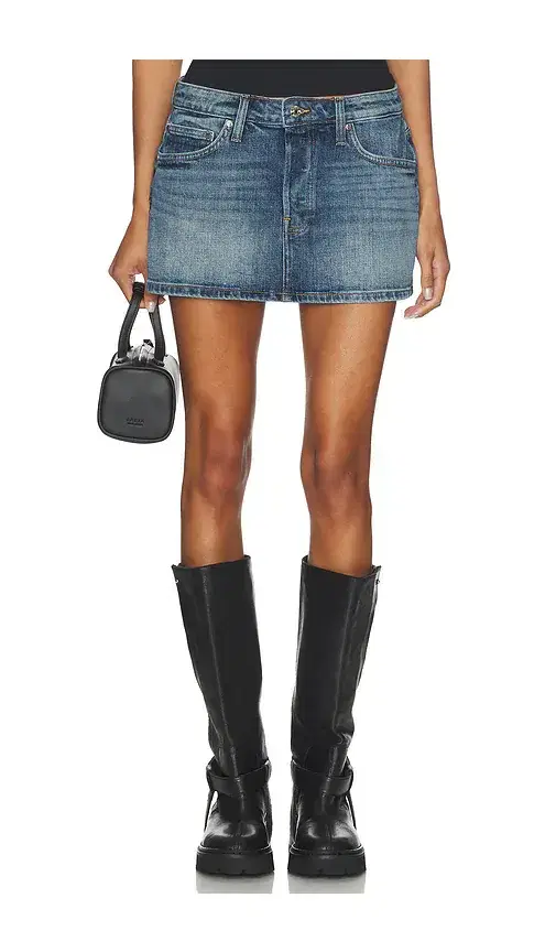 EB Denim Cherry Mini Skirt