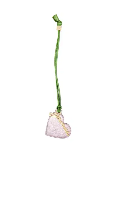 Ganni Bou Heart Mirror Crushed Bicolor Bag Charm | Thumbnail 1 Ganni Bou Heart Mirror Crushed Bicolor Bag Charm | Thumbnail 1