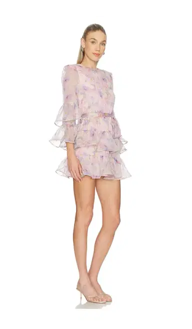 Elliatt Alindra Sleeve Mini Dress | Thumbnail 2