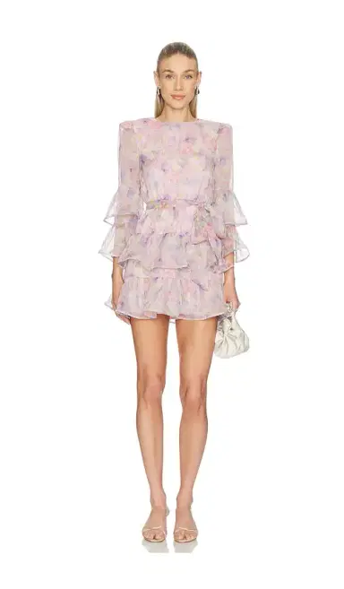 Elliatt Alindra Sleeve Mini Dress | Thumbnail 1