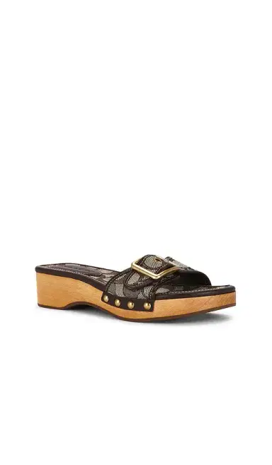 Coach Margot Wooden Sandal | Thumbnail 2 Coach Margot Wooden Sandal | Thumbnail 2