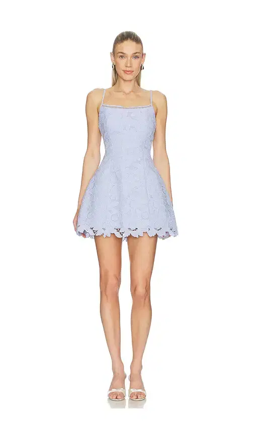 Lacy Tulip Mini Dress