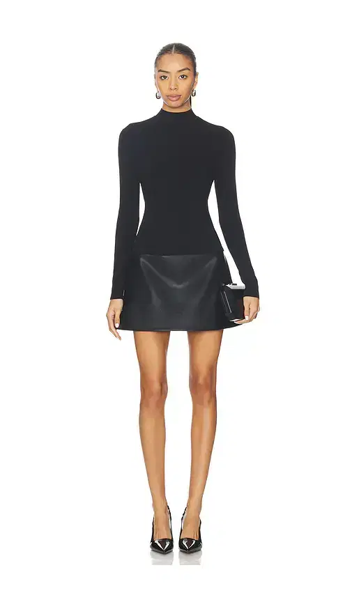 ET OCHS Colette Knit Combo Dress