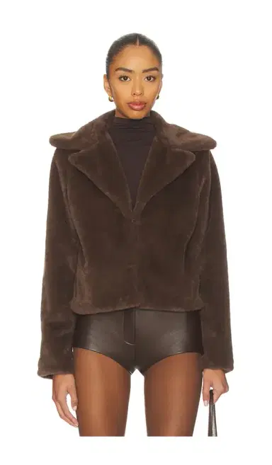 MORE TO COME Payton Faux Fur Jacket | Thumbnail 2