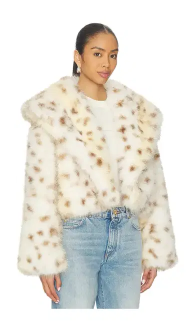 MORE TO COME Rockie Faux Fur Jacket | Thumbnail 2