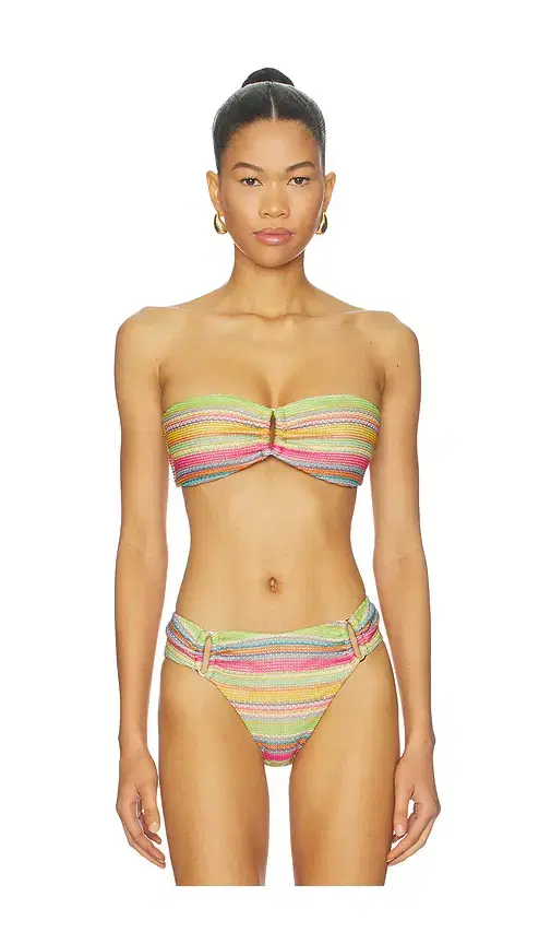 PQ Detail Bandeau Bikini Top