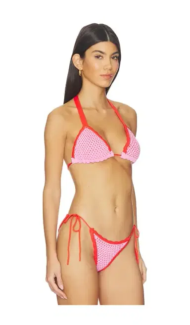 PQ Wren Crochet Triangle Bikini Top | Thumbnail 2 PQ Wren Crochet Triangle Bikini Top | Thumbnail 2