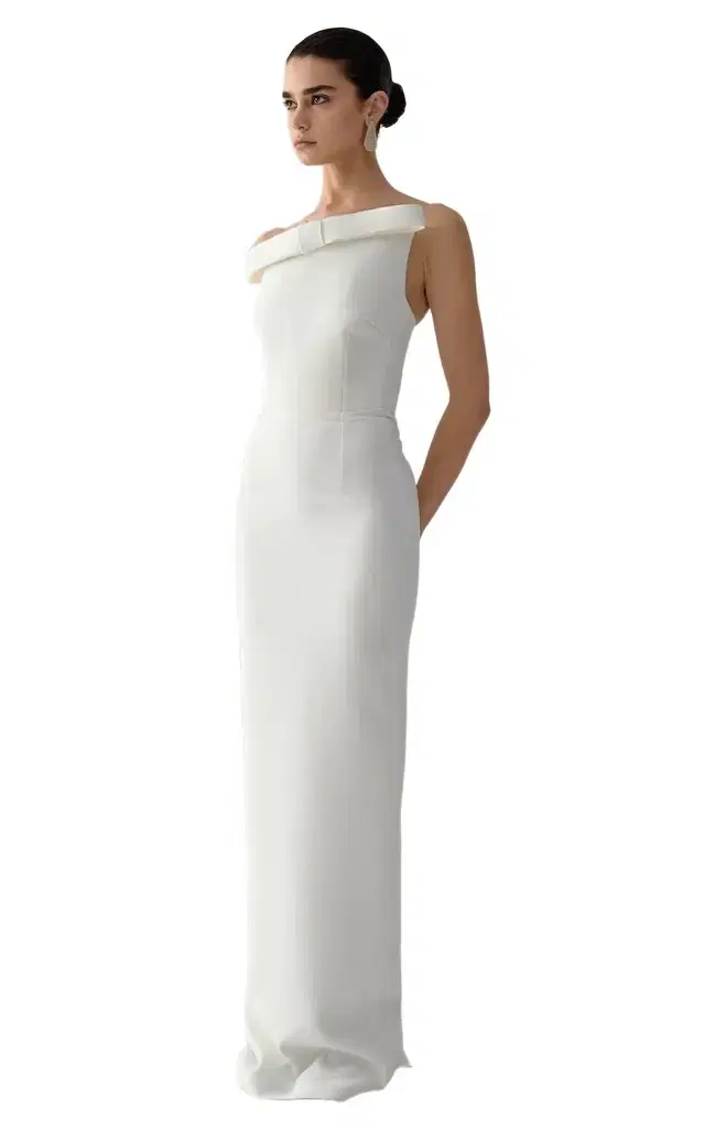 Fuji Bow Maxi Dress