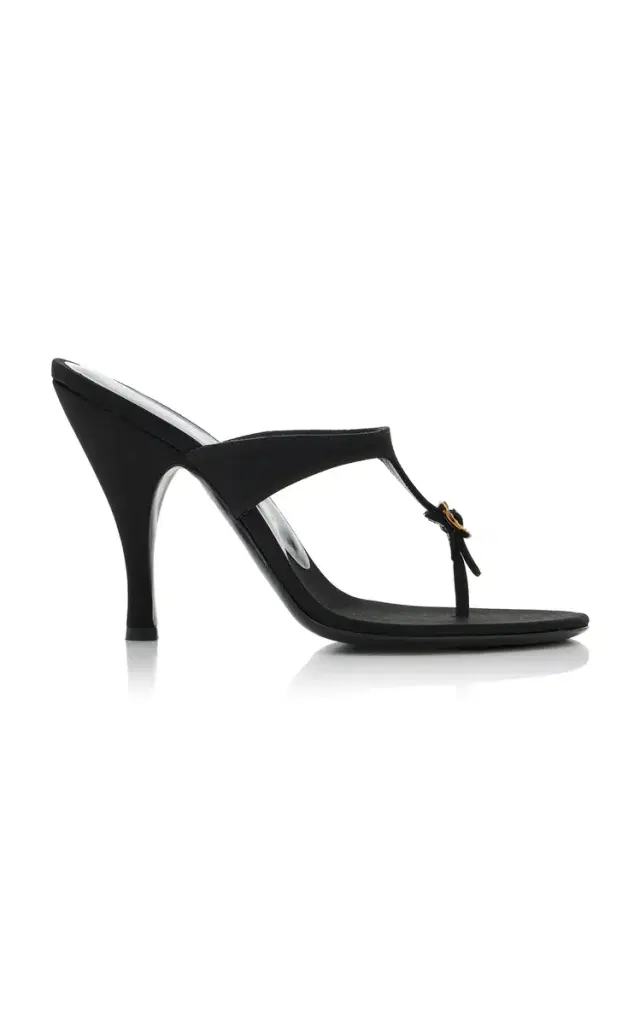 Kiss and Tell Satin Sandals