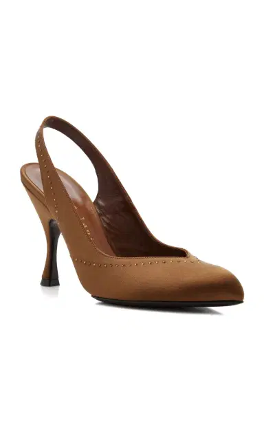 Herbert Levine Star Dust Satin Pumps | Thumbnail 3 Herbert Levine Star Dust Satin Pumps | Thumbnail 3