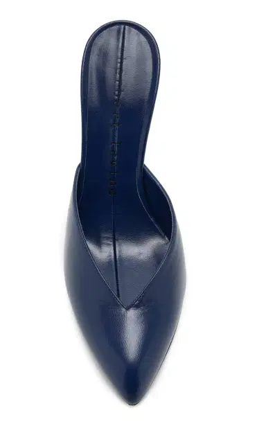 Herbert Levine Sitting Pretty Leather Mules | Thumbnail 3
