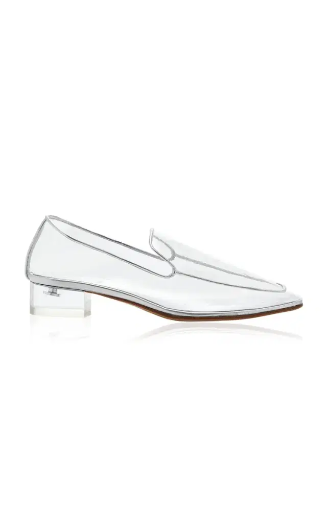 Herbert Levine Clear The Air PVC Loafers