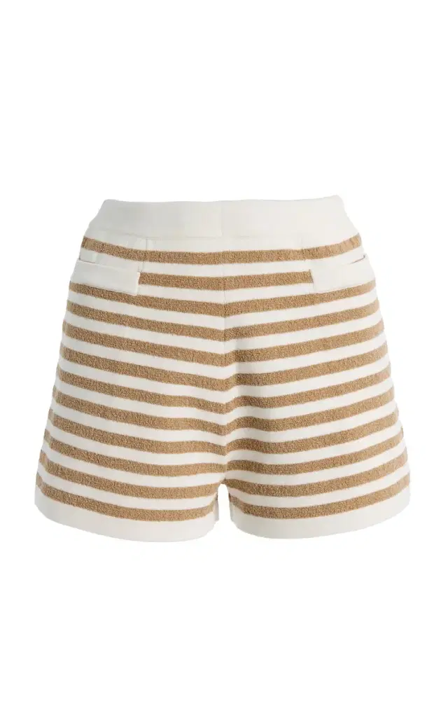 Posse Exclusive Ari Striped Knit Shorts