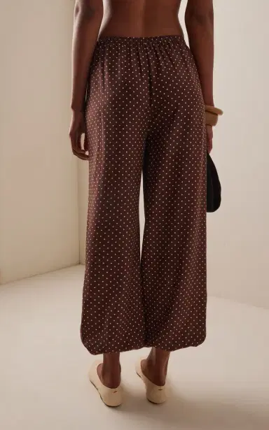 Posse Evie Polka-Dot Woven Pants | Thumbnail 4