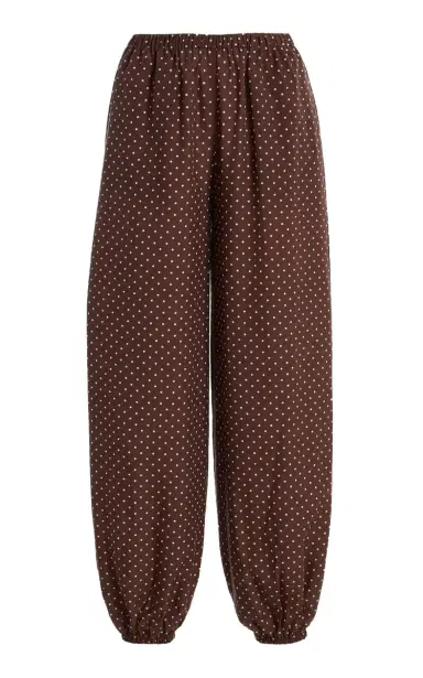 Posse Evie Polka-Dot Woven Pants | Thumbnail 7