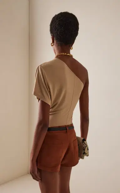 EB Denim Linnea One-Shoulder Jersey Top | Thumbnail 4 EB Denim Linnea One-Shoulder Jersey Top | Thumbnail 4