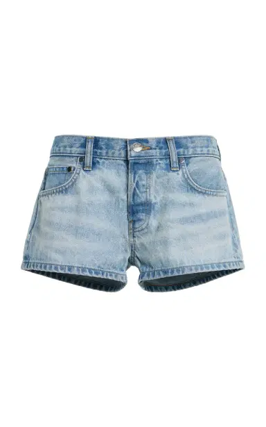 EB Denim Portman Low-Rise Denim Shorts | Thumbnail 1 EB Denim Portman Low-Rise Denim Shorts | Thumbnail 1