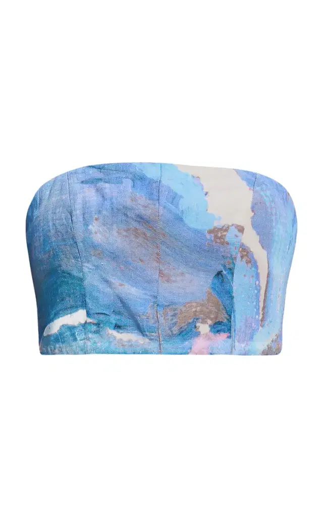 Significant Other Exclusive Rumi Strapless Floral Top
