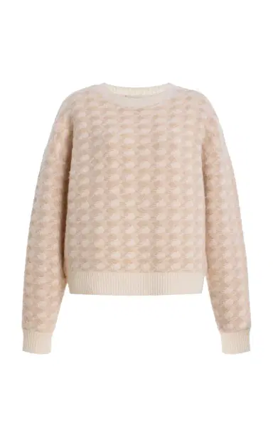 Zankov Karolina Wool-Cashmere Jacquard Sweater | Thumbnail 1 Zankov Karolina Wool-Cashmere Jacquard Sweater | Thumbnail 1
