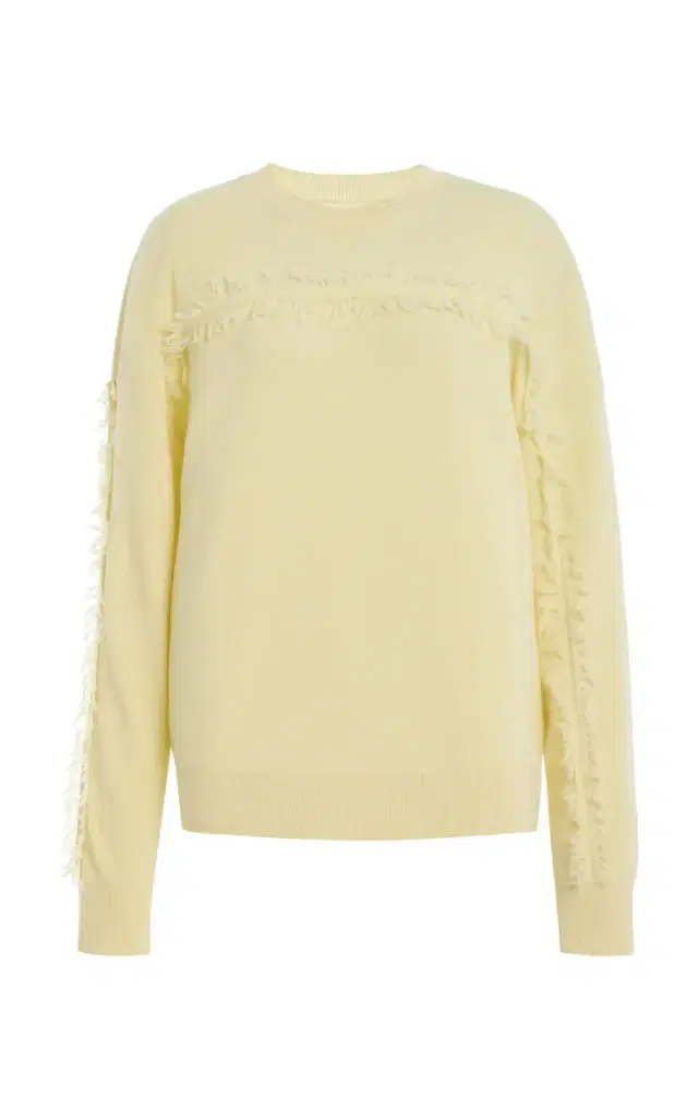 Zankov Fringed Wool Sweater