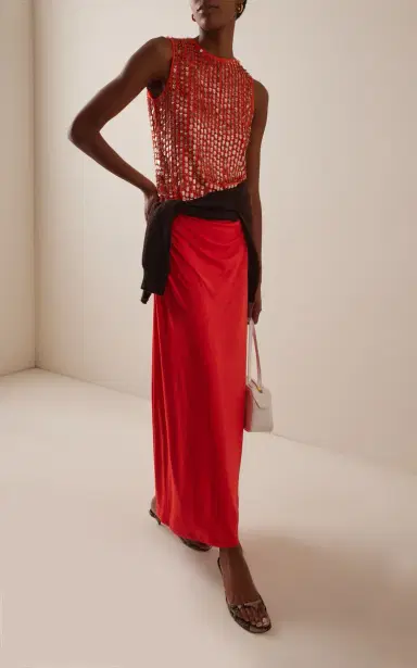 Zankov Eleanor Beaded Silk Top | Thumbnail 2 Zankov Eleanor Beaded Silk Top | Thumbnail 2