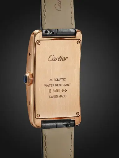 Cartier Tank Américane Automatic 18-Karat Rose Gold Watch, Ref. WGTA0134 - Men | Thumbnail 4 Cartier Tank Américane Automatic 18-Karat Rose Gold Watch, Ref. WGTA0134 - Men | Thumbnail 4