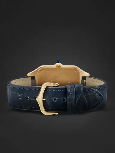 Cartier Santos-Dumont Large 18-Karat Gold Watch, Ref. WGSA0077 - Men | Thumbnail 6 Cartier Santos-Dumont Large 18-Karat Gold Watch, Ref. WGSA0077 - Men | Thumbnail 6