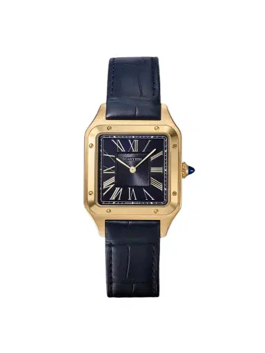 Cartier Santos-Dumont Large 18-Karat Gold Watch, Ref. WGSA0077 - Men | Thumbnail 1 Cartier Santos-Dumont Large 18-Karat Gold Watch, Ref. WGSA0077 - Men | Thumbnail 1