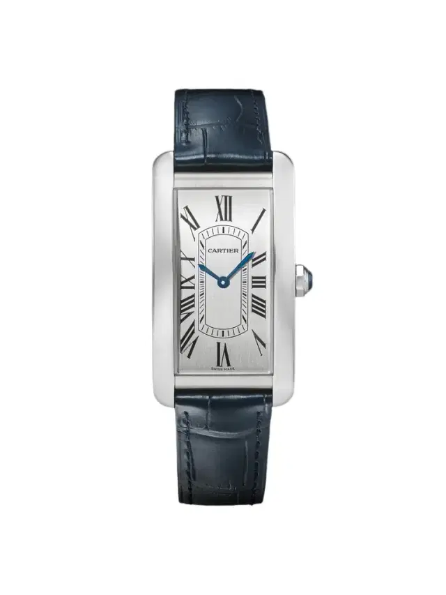 Cartier Tank Américaine Automatic Stainless Steel Watch, Ref. WSTA0083 - Men