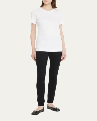 Theory Johanna Crewneck Classic Tee | Thumbnail 2
