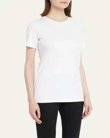 Theory Johanna Crewneck Classic Tee | Thumbnail 4
