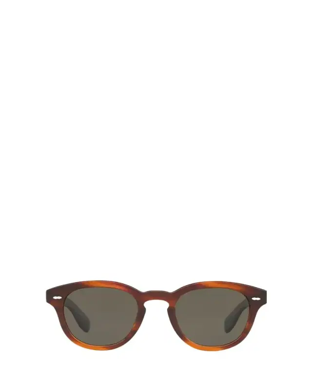 Cary Grant Oval Polarized Acetate Sunglasses