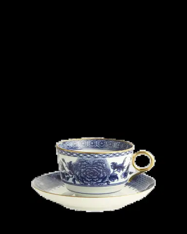 Mottahedeh Imperial Blue Cup & Saucer Set | Thumbnail 2