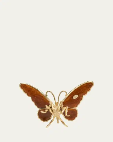 Jay Strongwater Large Butterfly Figurine | Thumbnail 2