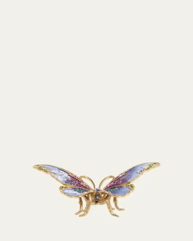 Jay Strongwater Large Butterfly Figurine | Thumbnail 3