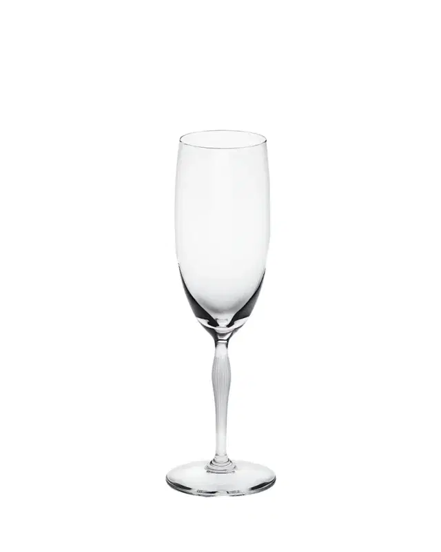 Lalique 100 Points Crystal Champagne Flute