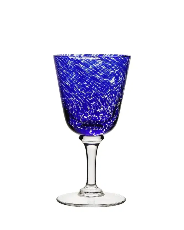 William Yeoward Crystal Vanessa Wine Glass, Blue