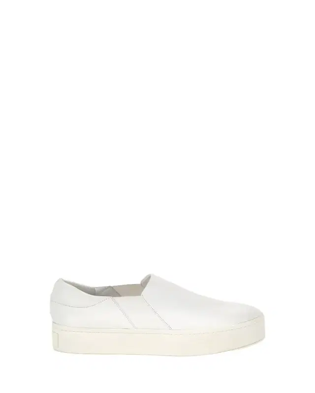 Vince Warren Leather Platform Skate Sneakers