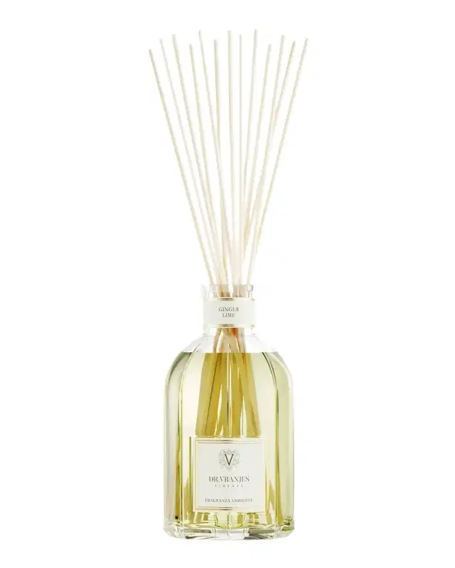 DR. VRANJES FIRENZE 85 oz. Ginger Lime Vase Glass Bottle Home Fragrance