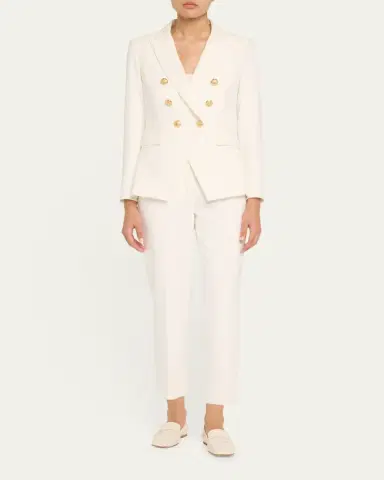 Veronica Beard Renzo Straight Crop Pants | Thumbnail 6 Veronica Beard Renzo Straight Crop Pants | Thumbnail 6